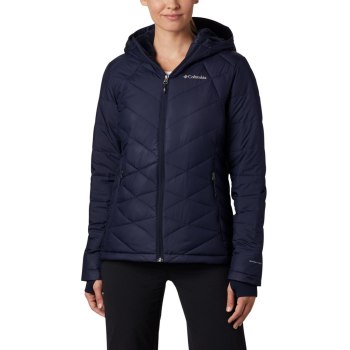 Columbia Ženske Jakne - Heavenly Hooded Tamnoplave | ZFVX-13052